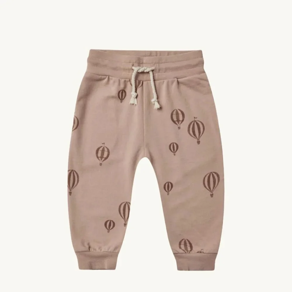 NWT - Rylee + Cru balloon print organic fleece set​​​ - Picture 3 of 3